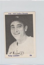 1975 TCMA 1936-39 Yankee Dynasty Tony Lazzeri (Black Back) HOF 0a3
