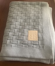 BOLL & BRANCH Basket -Weave Organic Cotton Th...