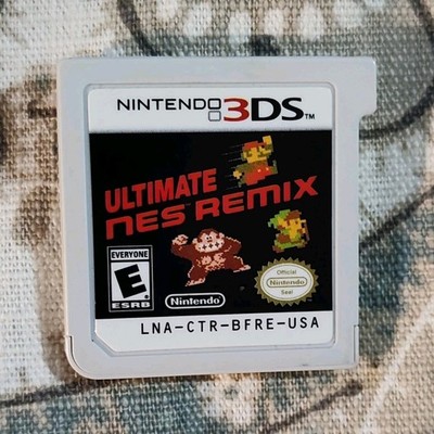 Nintendo Ultimate NES Remix Nintendo 3DS Action Adventure Official Seal E