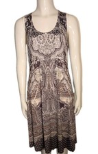 Women's World Unity Studded Knee Length Tank Dress Casual Size Medium