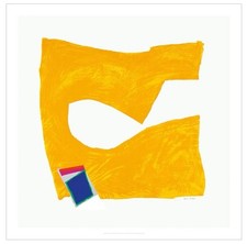 Inside Story (Yellow) 1991-92 poster by Sandra Blow RA