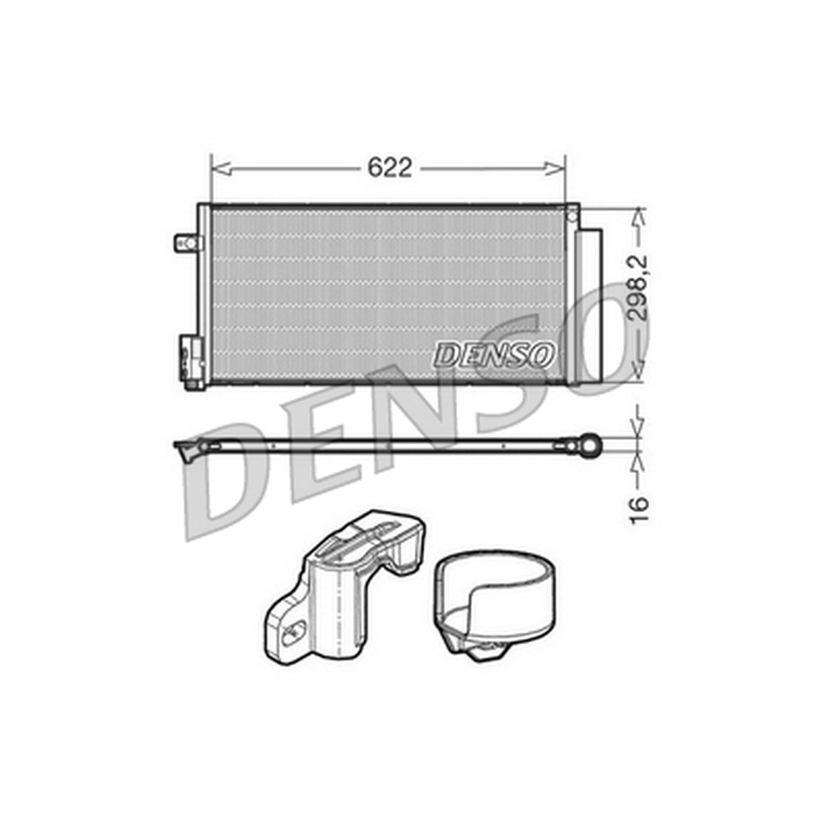Air Con Condenser DCN13110 DENSO AC Conditioning 50526515 50540718 51826520 New - Image 45