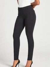 New Betabrand Black Skinny Leg Slim Ankle DPYP Dress Pant Yoga Pants Small Short