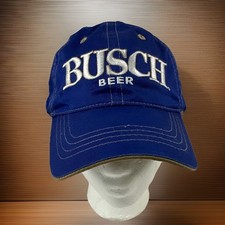Busch Beer Adj. Baseball Cap H3 Sportgear Raised Embroidered Logo 6-Panel