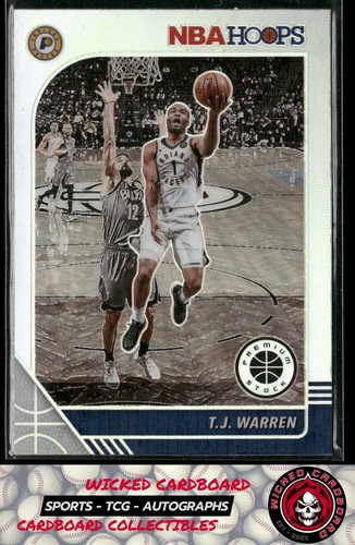 T.J. Warren 2019-20 Hoops Premium Stock Prizms Silver #152 Indiana Pacers - Picture 1 of 2