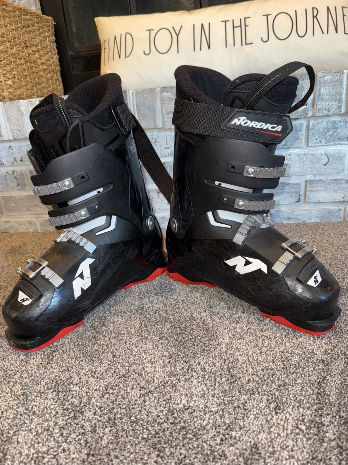 SALOMON Scarponi da sci NORDICA Cruise 70 da uomo nero antracite rosso (050660027T1) taglia 27 27 5