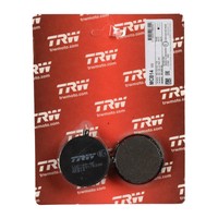 TRW Bremsbelag Organisch (FüR: Yamaha RD 125 DX AS3 75-77 Vorne )