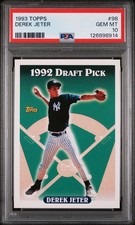 1993 TOPPS #98 DEREK JETER ROOKIE RC PSA 10