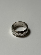 Emporio Armani Ring Herren Edelstahl Silberfarbig