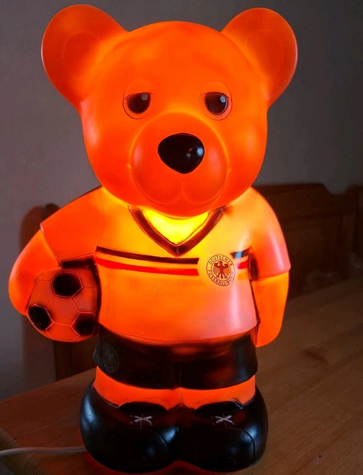 Kinder-/Fan- Lampe Bär Im Deutschland Trikot Fussball Fanartikel - Bild 3 von 4