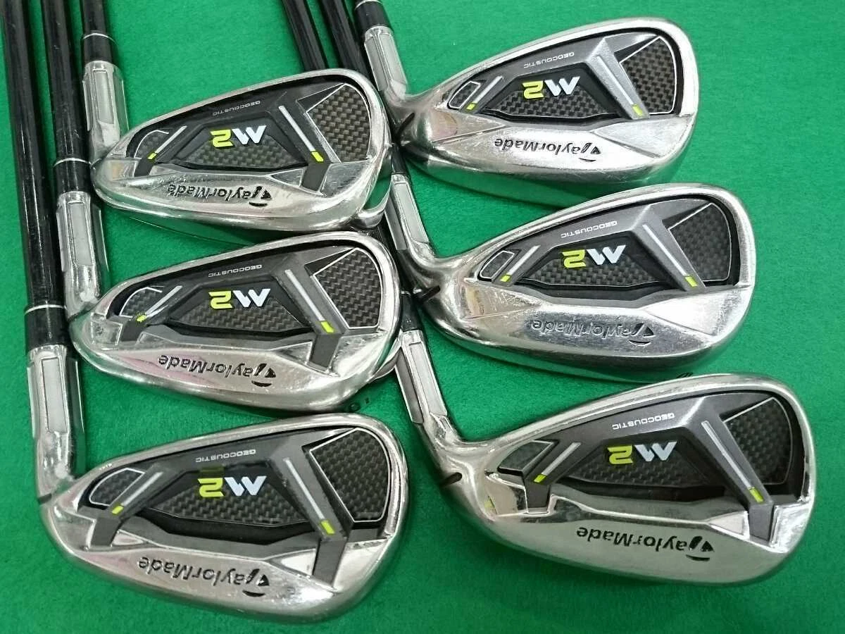 Golf Iron Set TaylorMade M2 2017 TM7 217 S 6pcs 5 P JAPAN eBay