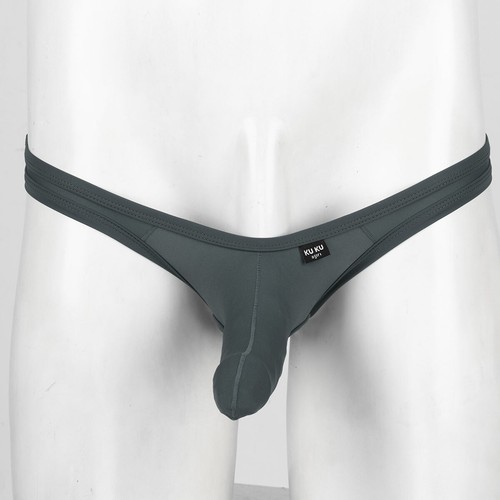 Männer Mini Tanga G String Sexy offenem Schritt mit Penishülle Stretch Unterhose - Bild 23 von 28