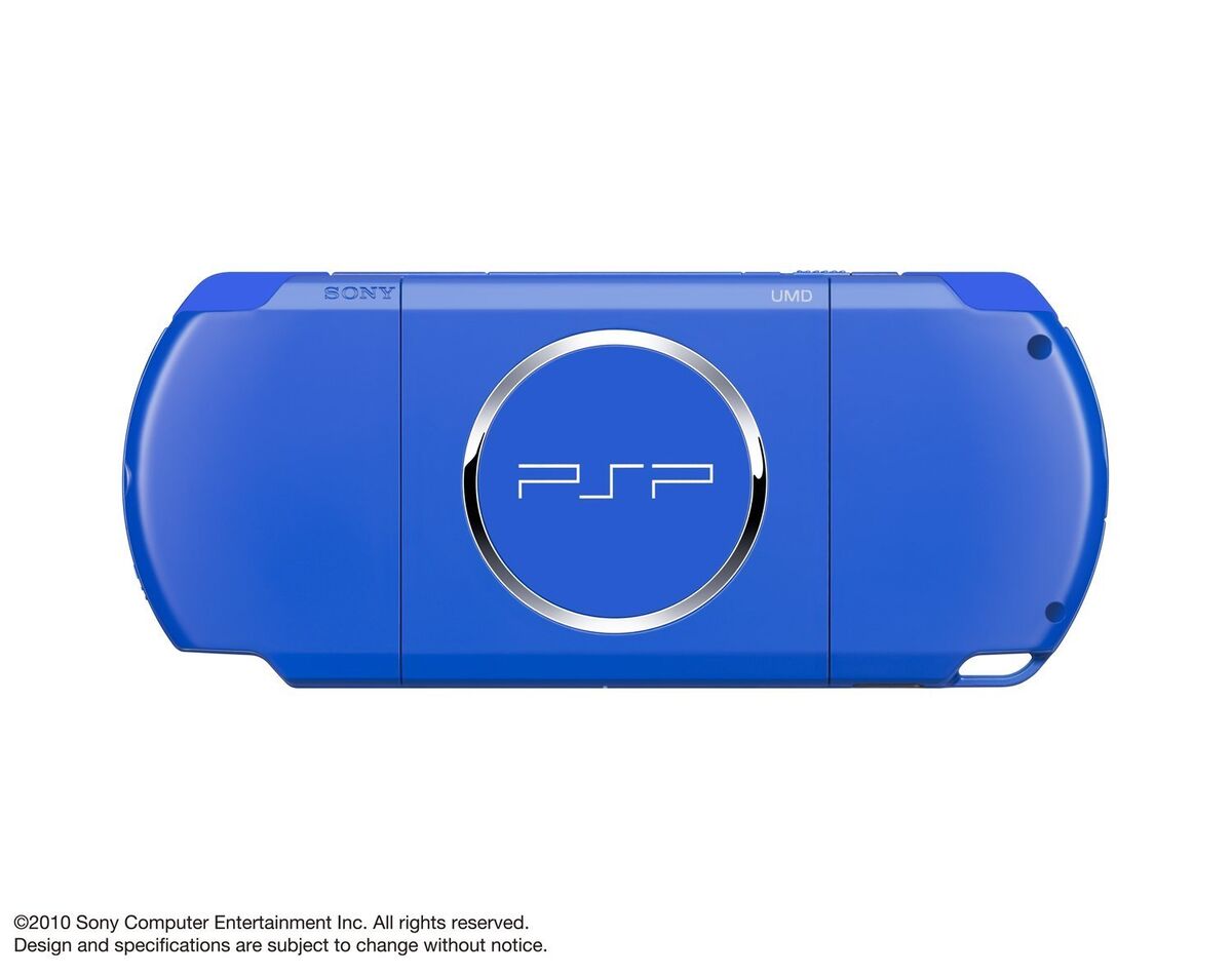 PlayStation Portable PSP Value Pack White Blue PSPJ-30018 Console 