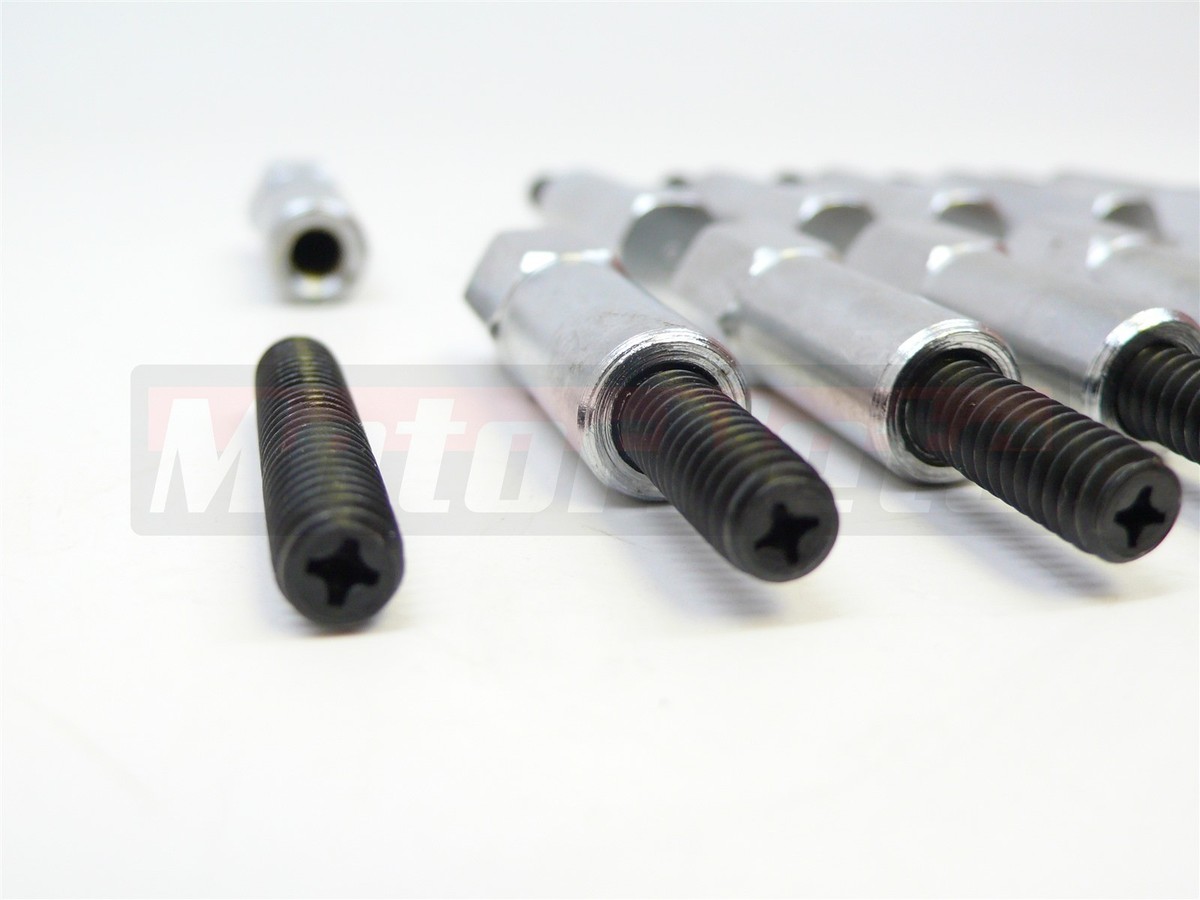 Chrome Valve Cover Kit 10 Pcs Chrome Valve Cover Bolt Kit For