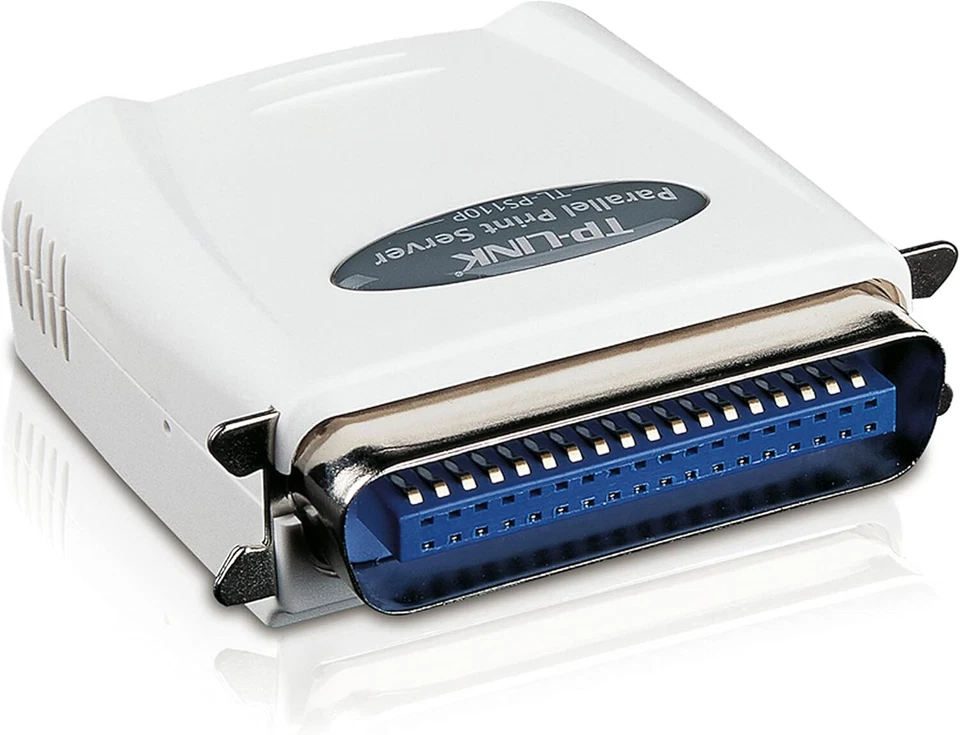 TP-Link TL-PS110P Printserver Parallel zu LAN Netzwerkadapter Ethernet Druck - Bild 4 von 4
