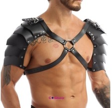 Shoulder Armor Gladiator Samurai Battle Knight Pauldrons Viking Costume Medieval