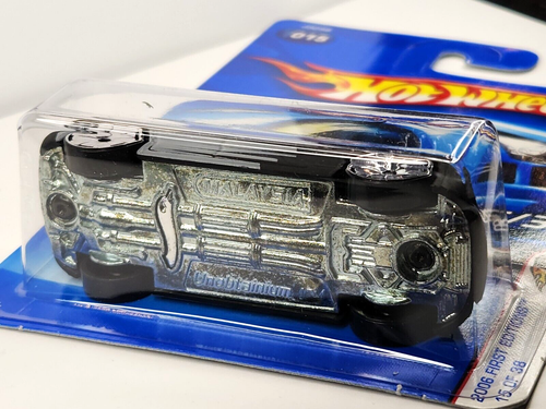 2006 1:64 Hot Wheels First Editions 15/38 Unobtanium I matt black #015 - Bild 7 von 8