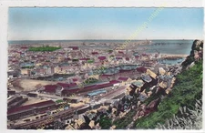 CPSM 50100 Cherbourg The Two Basins Viewed From The Mountain Of Roule Edit GLOBE