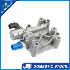Engine Variable Valve Timing VVT Solenoid w/Sensor for Honda Accord L4 2.4L
