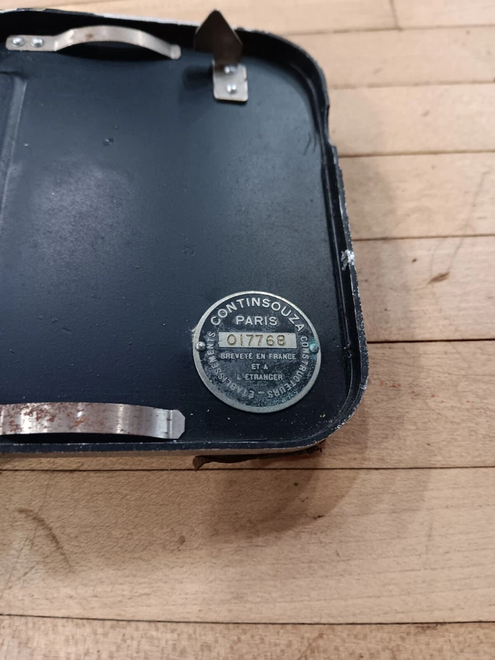 Cámara fotográfica vintage Pathé Baby de 9,5 mm - reliquia del cine francés de principios de 1900 Foto 4 de 4