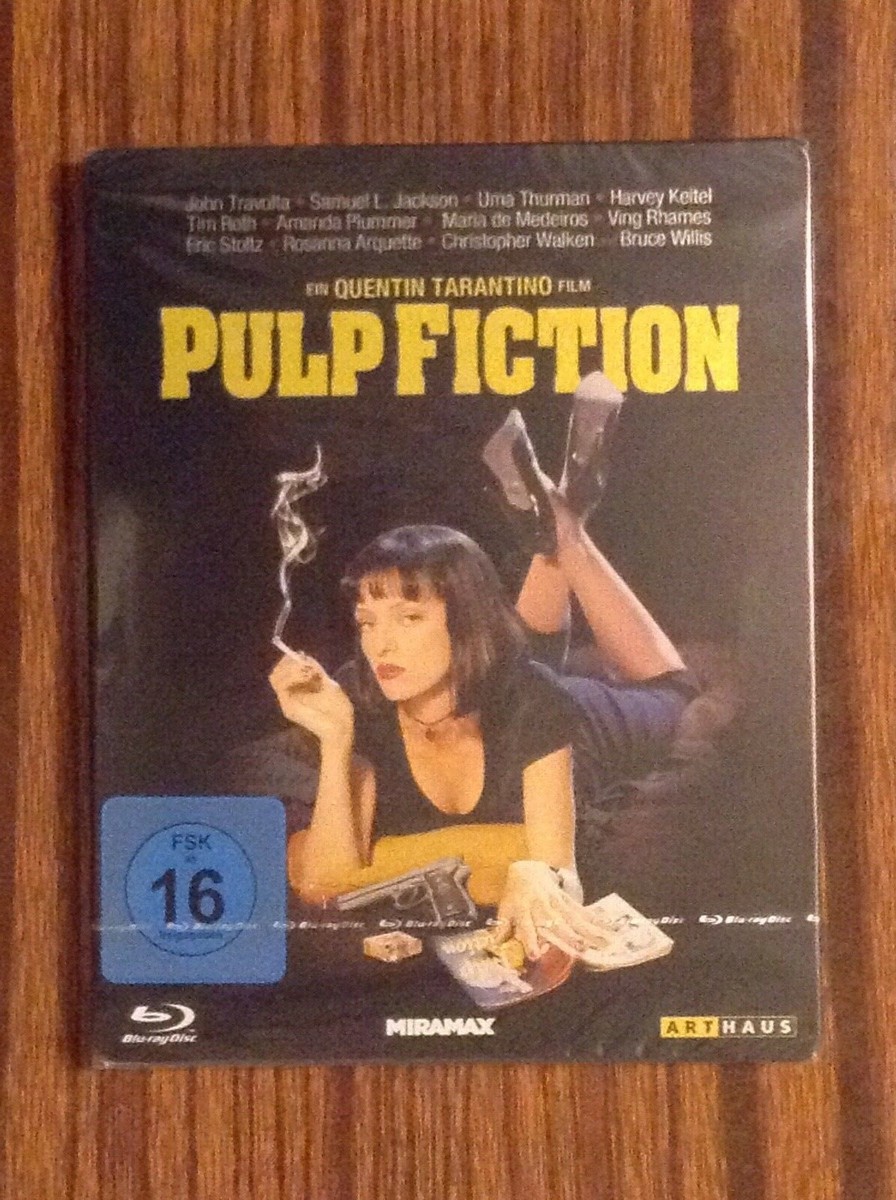 パルプフィクション スチールブック PULP FICTION Steelbook Case パルプフィクション スチールブック ブルーレイ パルプフィクション スチールブック PULP FICTION
