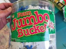 Nicole Quality Value Craft Foam Snowflake Shapes Jumbo Bucket 1/2 lb.