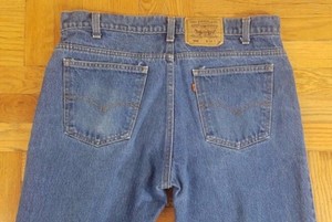 Vintage LEVIS 506 Jeans Orange Tab Made in USA Men's Size 36x32 Blue Wash | eBay