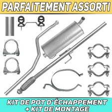 Kit de pot d’échappement Silencieux pour Peugeot 206 1.4 HDI Hayon (98-09)