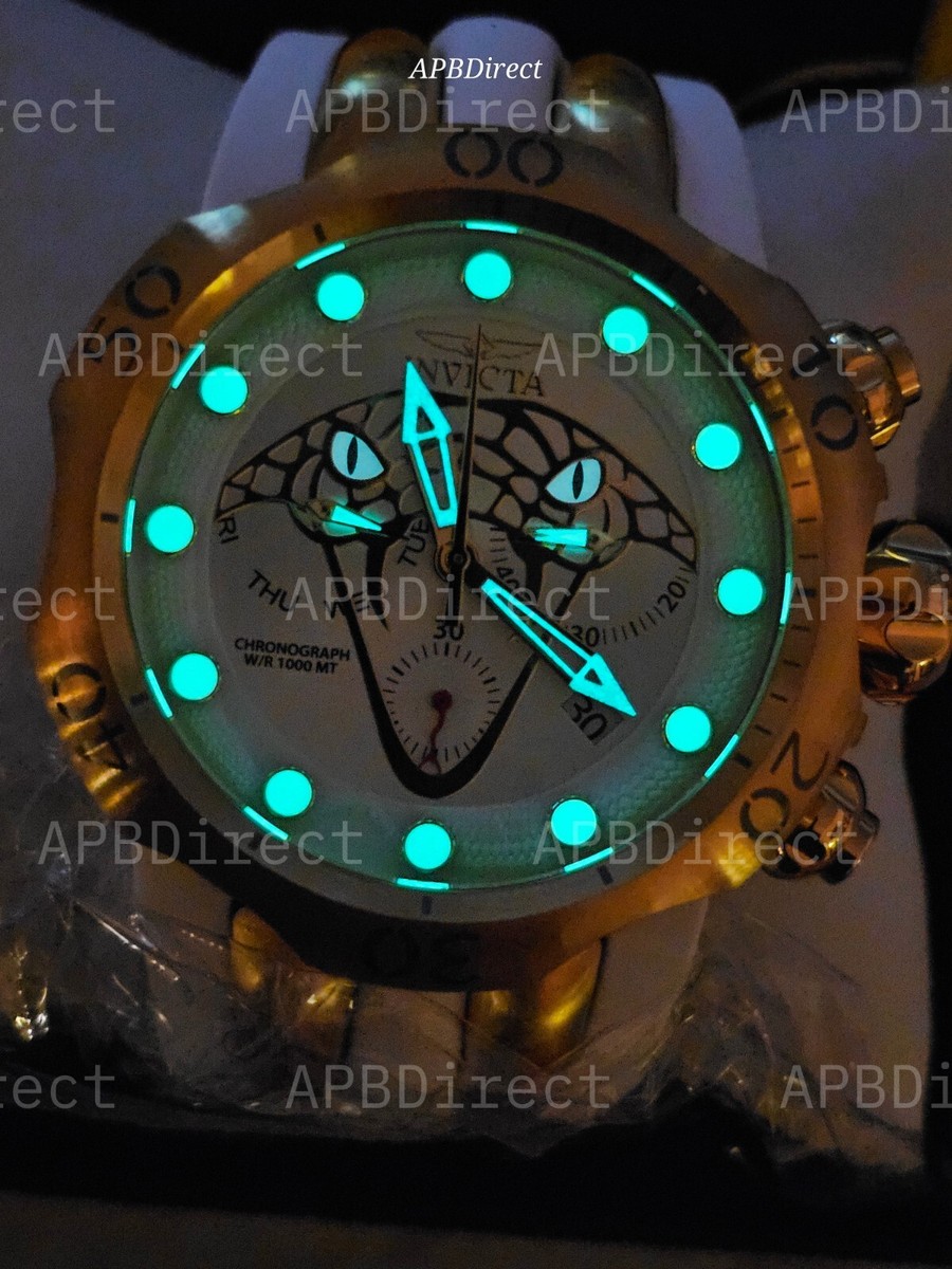 Invicta - VENOM - Swiss Rhonda Z60 FE Chronograph Snake EYES 1000m