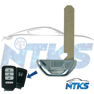 New Emergency Key Insert Uncut Blade Replacement for Honda Blade HO01