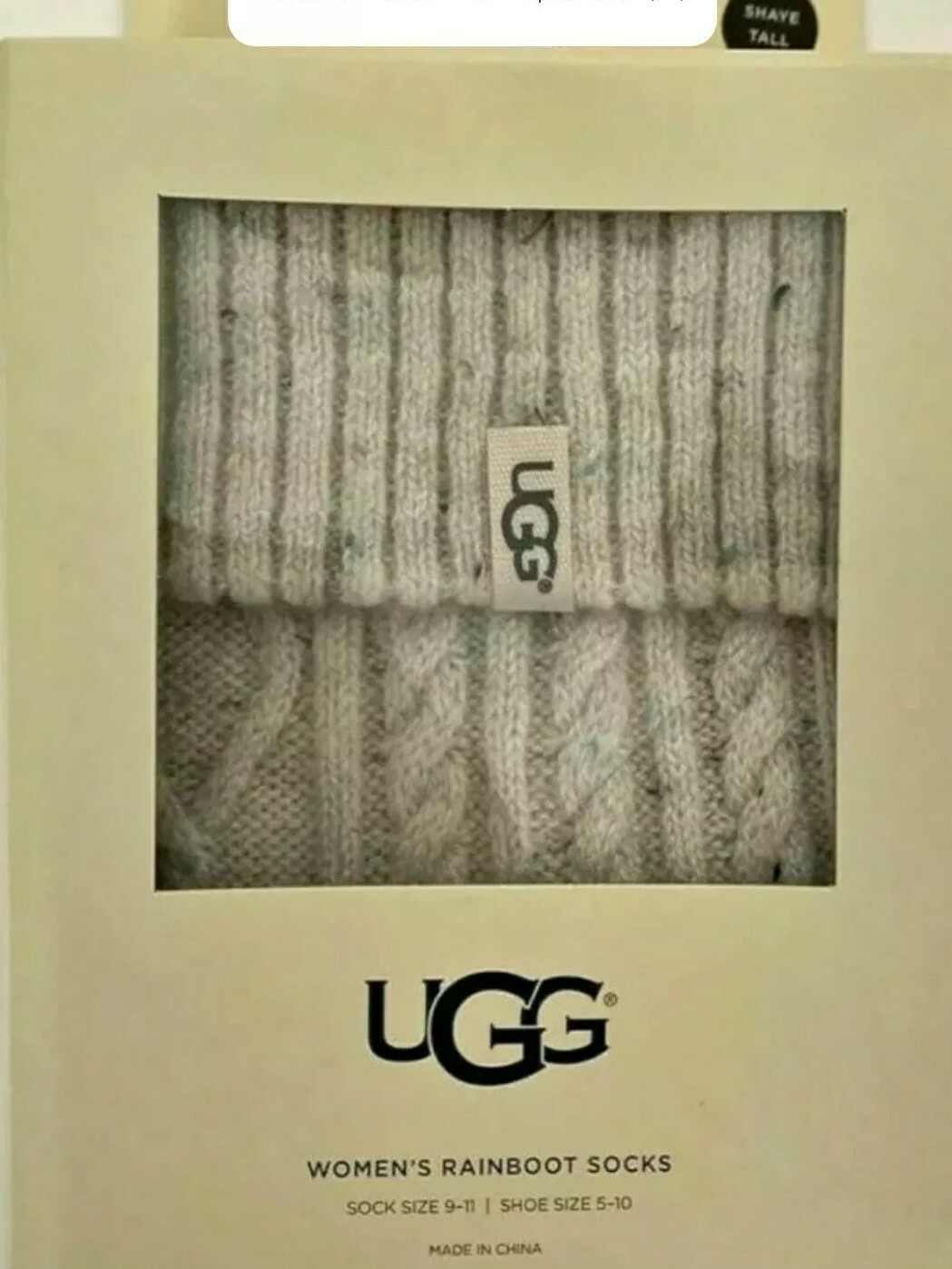 ugg rain boot socks tall