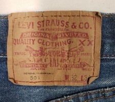 Vintage Levi’s 501 Jeans, Made In USA, W32 L34