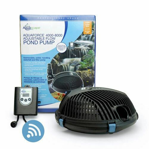 Aquascape AquaForce 4000-8000 Adjustable Flow Solids-Handling Pond Pump 91104 - Picture 1 of 4