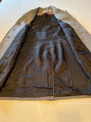 VTG Amanda Smith women's pant suit long jacket with pockets black and white SZ 4 - Picture 6 of 12