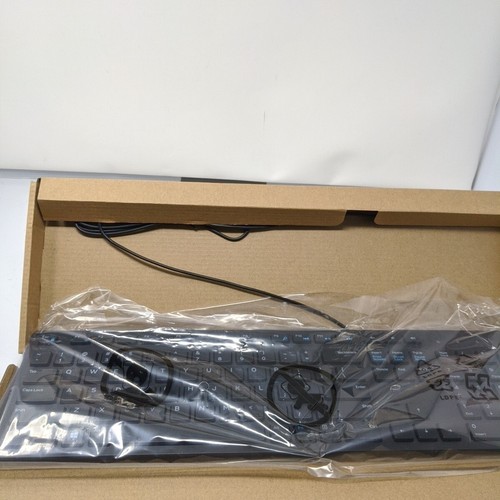 Dell Wired USB Black Multimedia Keyboard KB216-BK-US US International (QWERTY) - Picture 5 of 8
