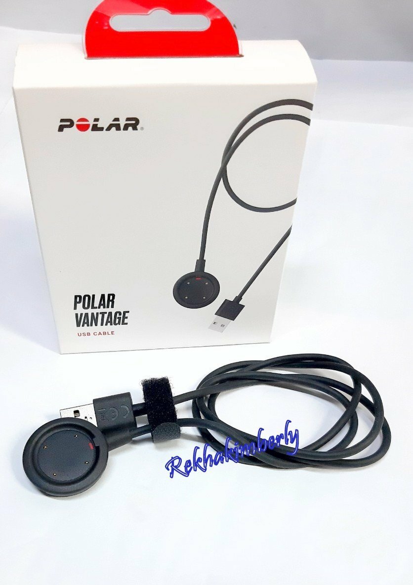 Polar Vantage M™ USB Charging Cable Watch Charger BLACK NEW 91070106