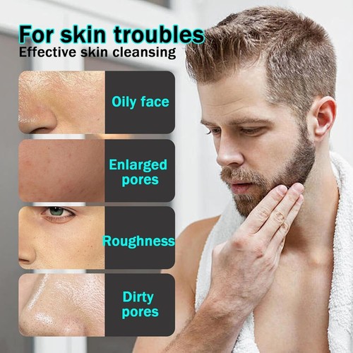 Deep Clean Daily Facial Cleanser Lotion for Men,Gentle Cleansing & Moisturizing - Picture 3 of 7