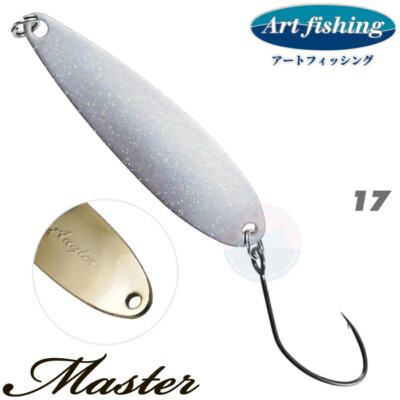 Art Fishing Master Angler 5g – Cucchiaio Rotante Per Trota, 50 Mm, Colori Assortiti, Made In Japan