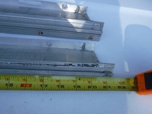 Vintage RV Camper Trailer Mobile Home Hehr Window parts Frame