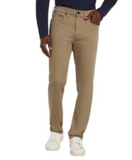 Banana Republic Men's Stretch Fabric Slim Fit 5-Pocket Pants, Tan, 36x30