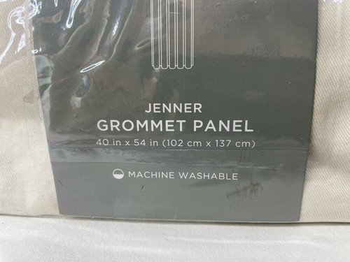 Soft Cream Colored Curtains Jenner Grommet Panels JC Penny Home - Picture 6 of 14