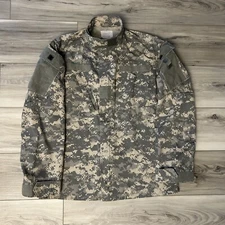 US MILITARY DIGITAL Coat ARMY COMBAT Uniform FULL ZIP WIND RESISTANT Size SMALL