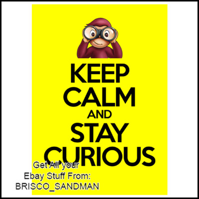 Fridge Fun Refrigerator Magnet CURIOUS GEORGE - KEEP CALM AND STAY ...