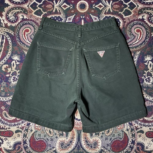 VTG 80's Guess Denim Shorts Georges Marciano Button Fly Size 29 USA Style 43923A - Picture 9 of 10