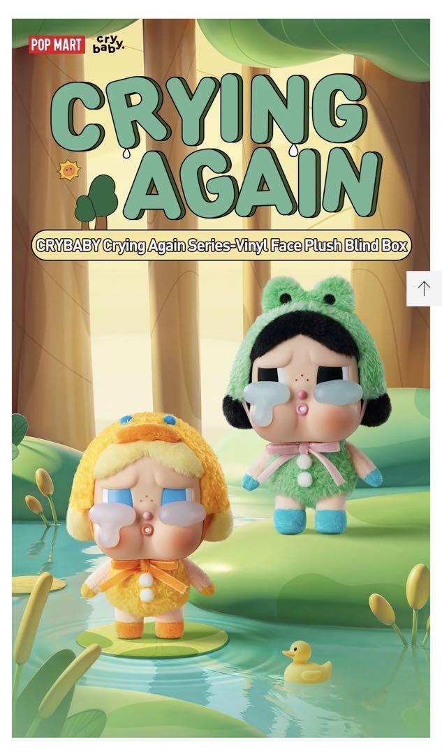 Pop Mart CRYBABY Crying Again Series-Vinyl Face Plush Whole Set