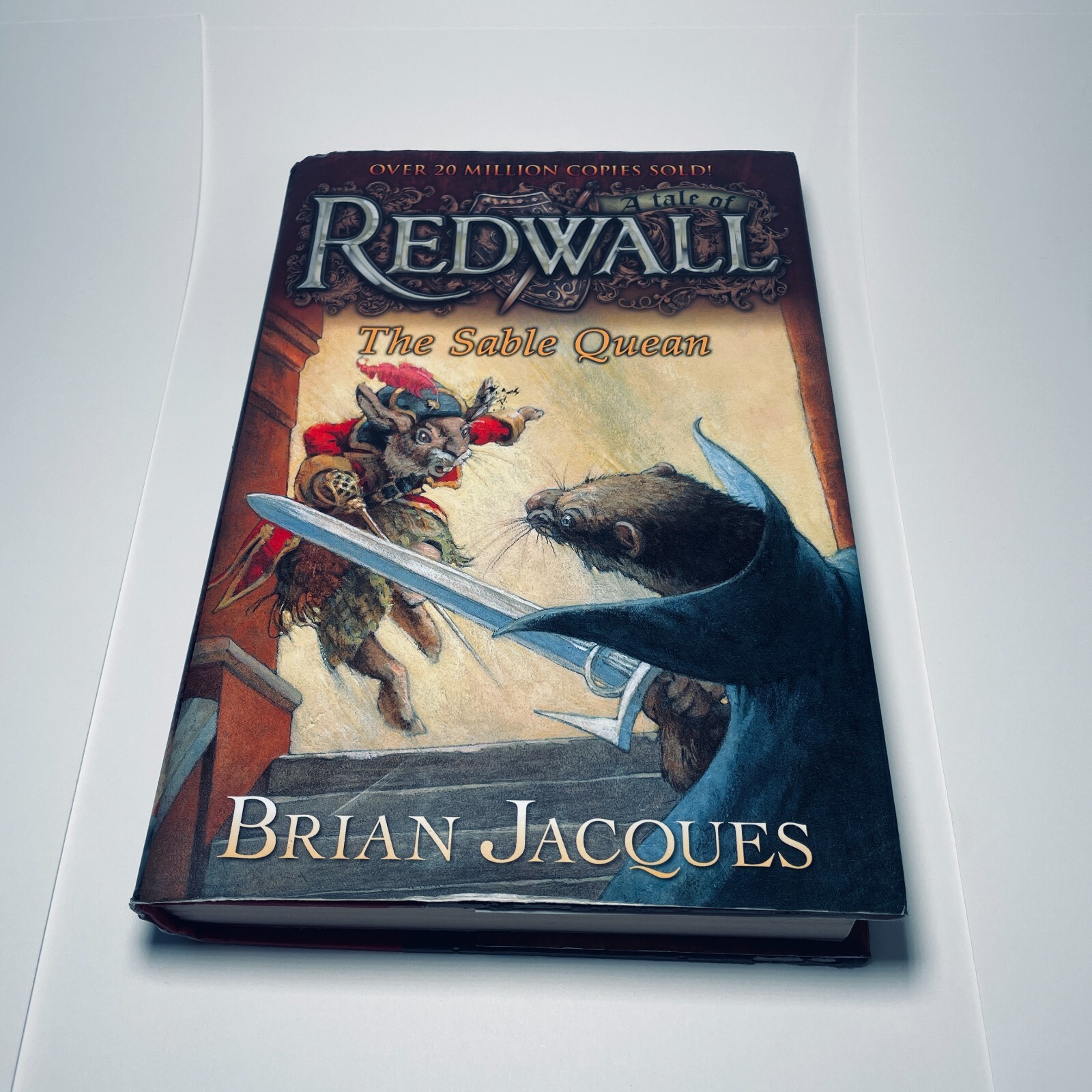Brian Jacques A Tale Of Redwall The Sable Queen Hardcover Book with Dust Jacket