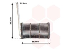 Wärmetauscher Innenraumheizung passend für Land Rover Freelander 2 235x120x49