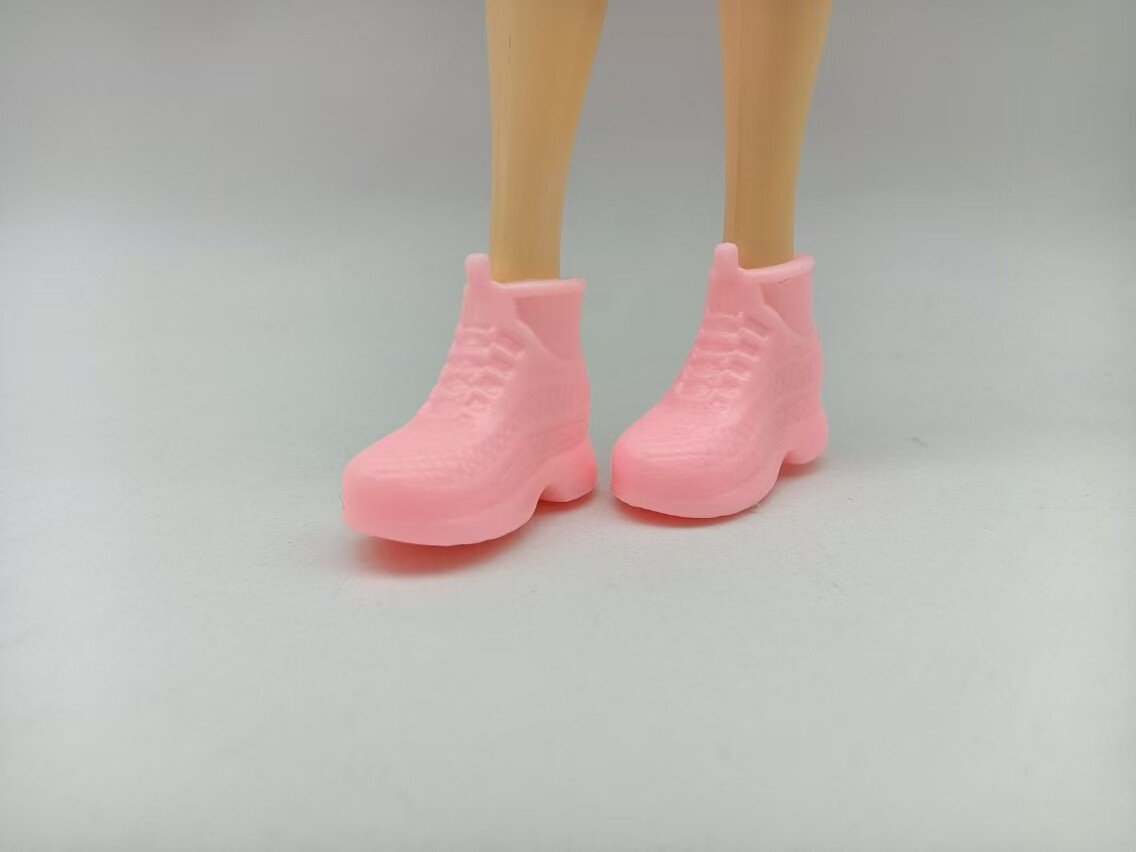 LOTTO 6 paia lotti scarpe sportive casual rosa bianco nero 11 5" 1 6 bambola stivali tacco alto