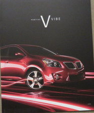 2009 Pontiac Vibe USA Brochure Brochure, 26 Pages