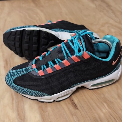 Size 9.5 - Nike Air Max 95 Premium Tape Gamma Blue Zebra